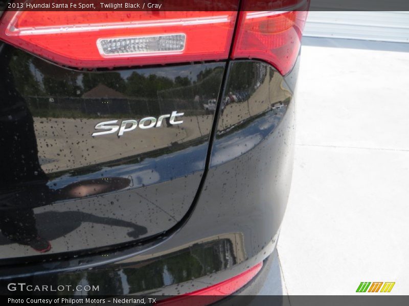 Twilight Black / Gray 2013 Hyundai Santa Fe Sport