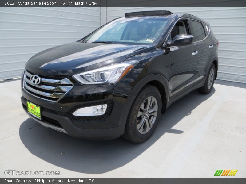 Twilight Black / Gray 2013 Hyundai Santa Fe Sport