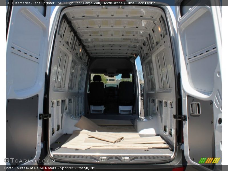 Arctic White / Lima Black Fabric 2013 Mercedes-Benz Sprinter 3500 High Roof Cargo Van