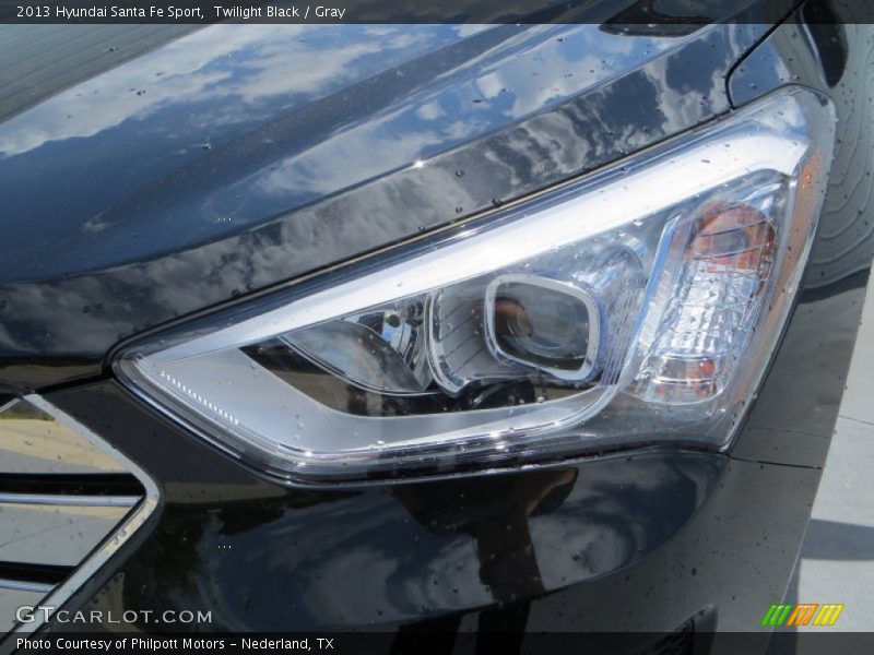 Twilight Black / Gray 2013 Hyundai Santa Fe Sport