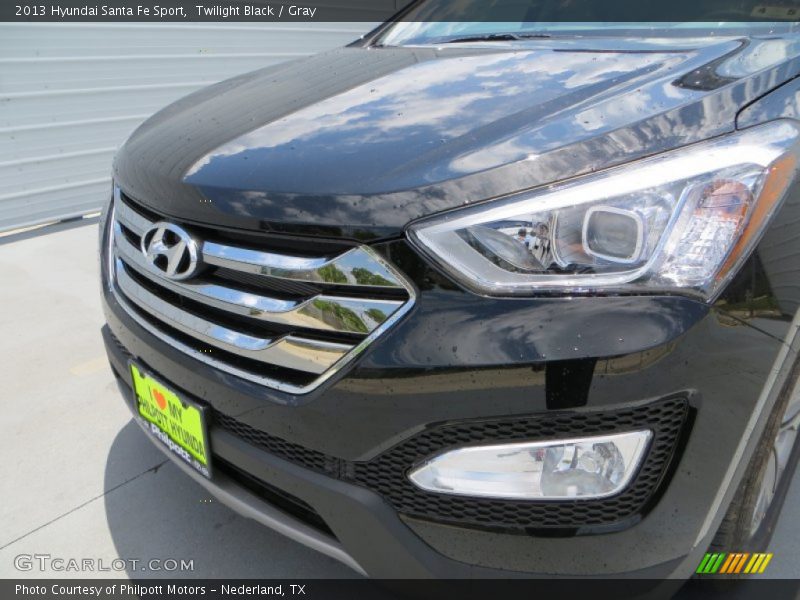 Twilight Black / Gray 2013 Hyundai Santa Fe Sport