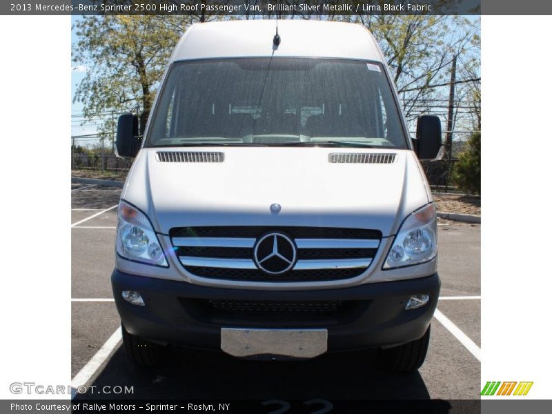 Brilliant Silver Metallic / Lima Black Fabric 2013 Mercedes-Benz Sprinter 2500 High Roof Passenger Van