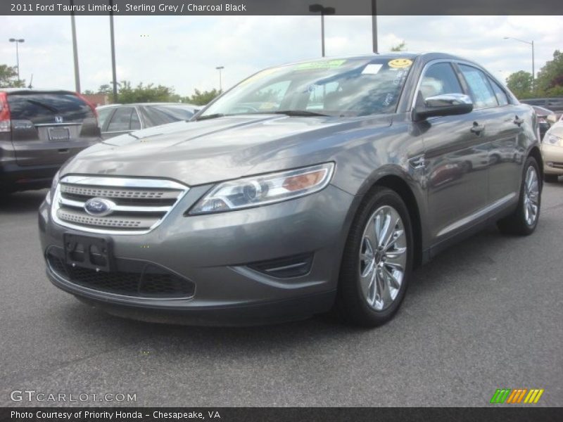 Sterling Grey / Charcoal Black 2011 Ford Taurus Limited