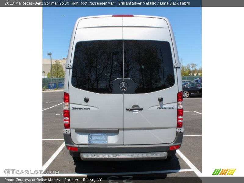 Brilliant Silver Metallic / Lima Black Fabric 2013 Mercedes-Benz Sprinter 2500 High Roof Passenger Van