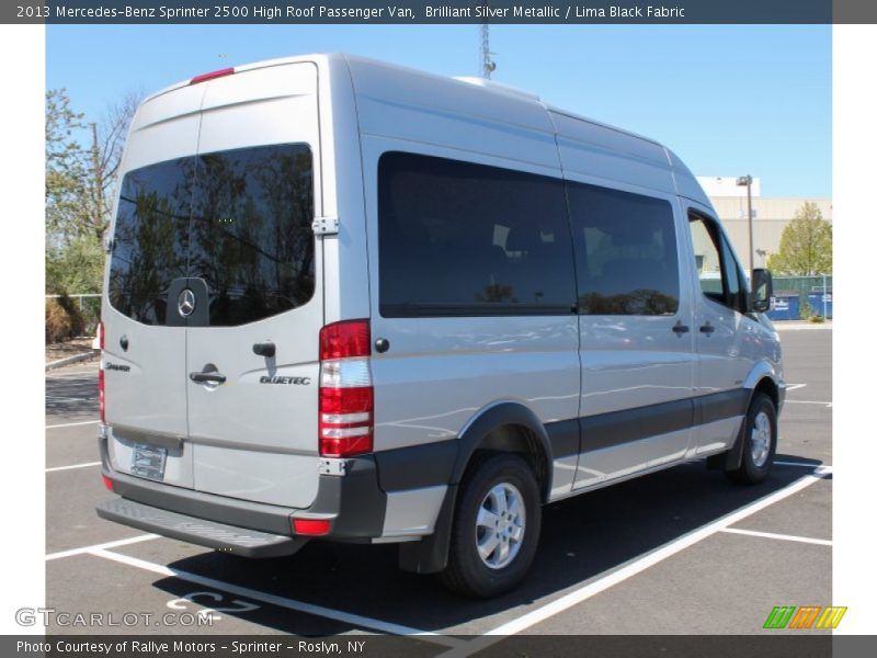 Brilliant Silver Metallic / Lima Black Fabric 2013 Mercedes-Benz Sprinter 2500 High Roof Passenger Van