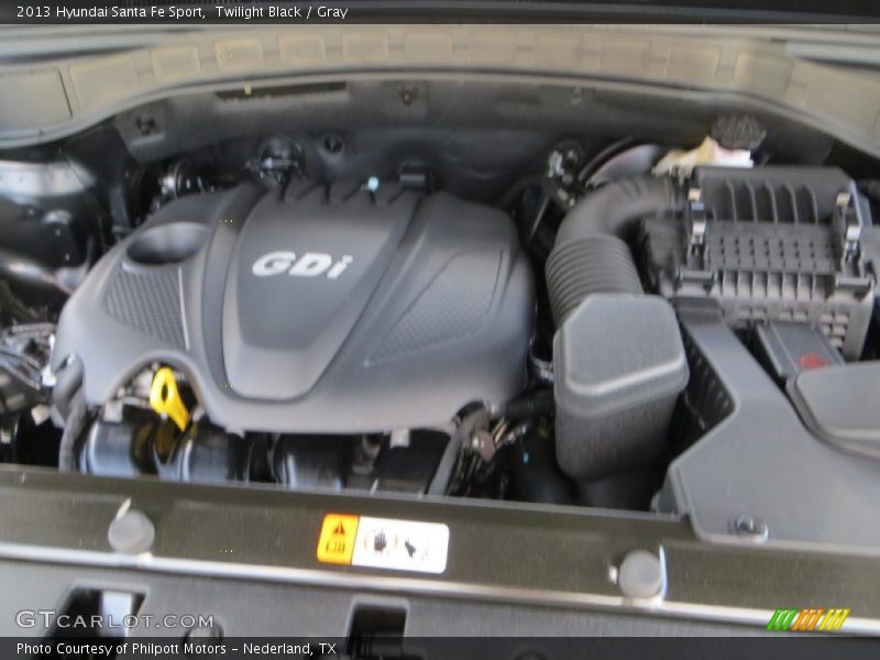 Twilight Black / Gray 2013 Hyundai Santa Fe Sport
