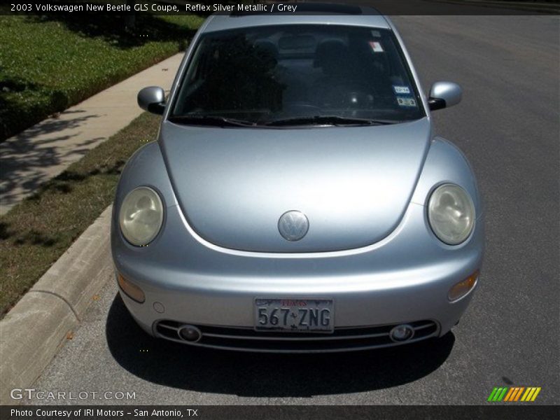 Reflex Silver Metallic / Grey 2003 Volkswagen New Beetle GLS Coupe