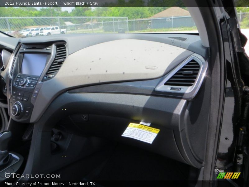Twilight Black / Gray 2013 Hyundai Santa Fe Sport