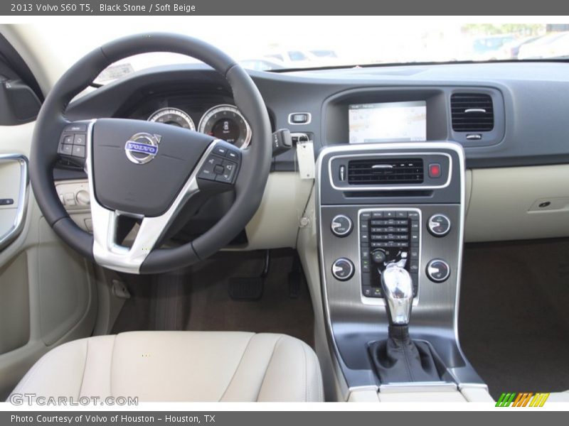 Black Stone / Soft Beige 2013 Volvo S60 T5