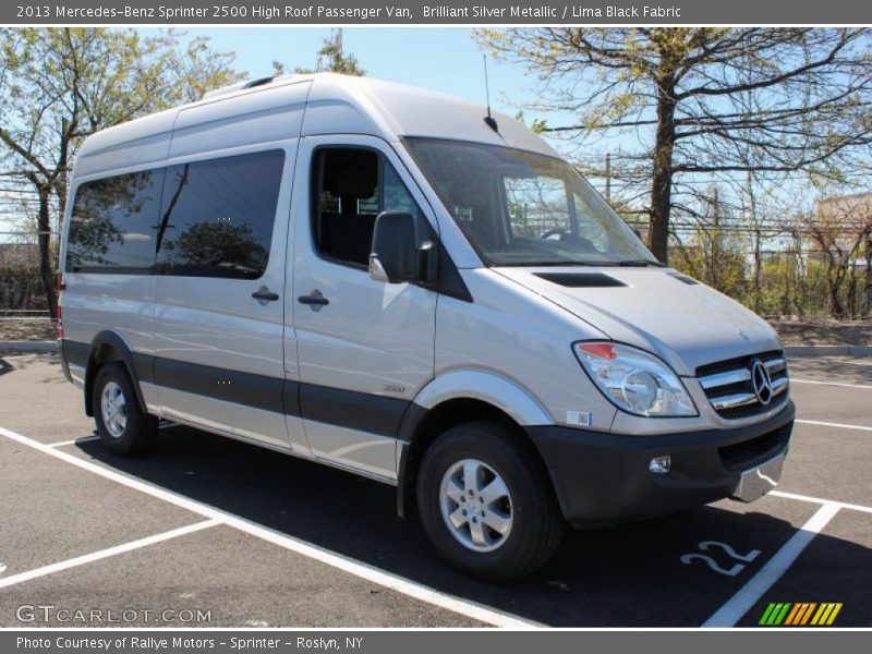 Front 3/4 View of 2013 Sprinter 2500 High Roof Passenger Van