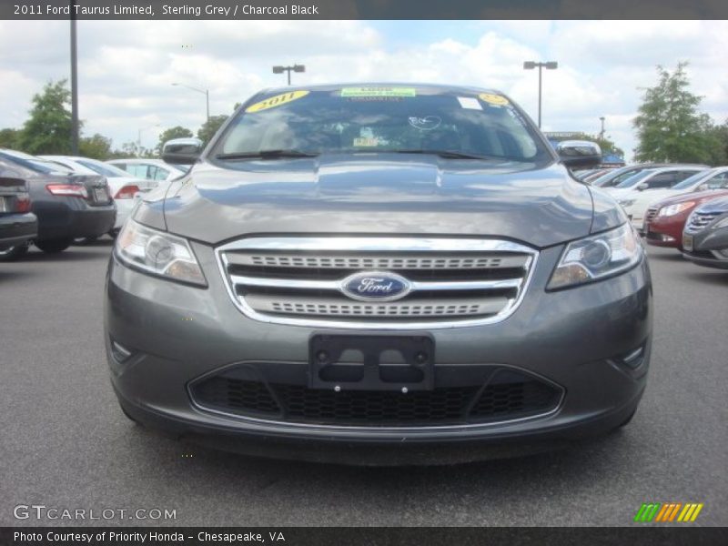 Sterling Grey / Charcoal Black 2011 Ford Taurus Limited