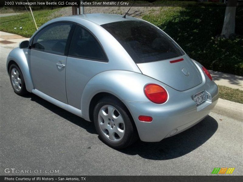 Reflex Silver Metallic / Grey 2003 Volkswagen New Beetle GLS Coupe