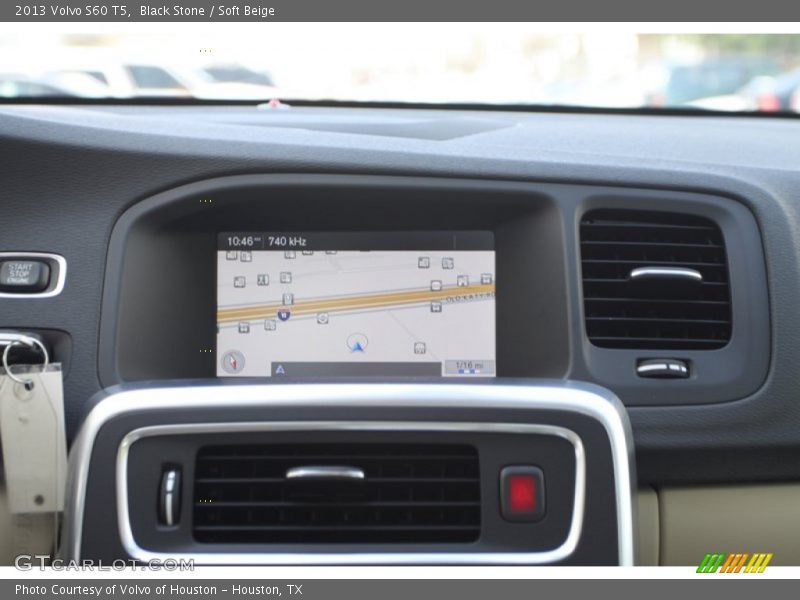 Black Stone / Soft Beige 2013 Volvo S60 T5