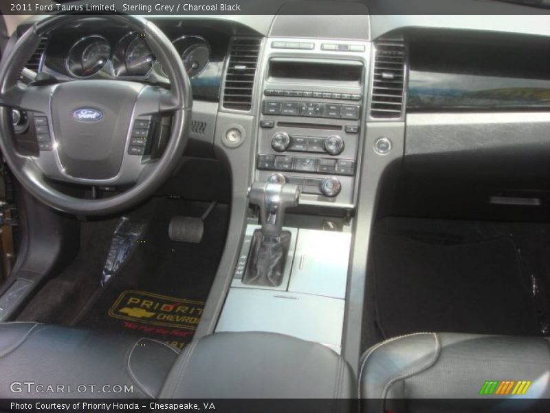 Sterling Grey / Charcoal Black 2011 Ford Taurus Limited