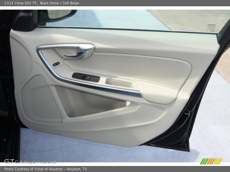 Black Stone / Soft Beige 2013 Volvo S60 T5