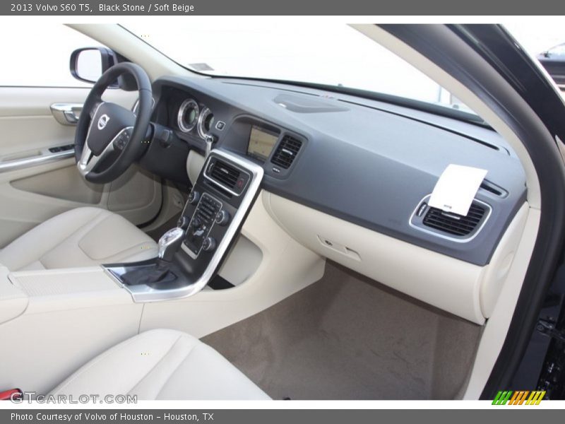Black Stone / Soft Beige 2013 Volvo S60 T5