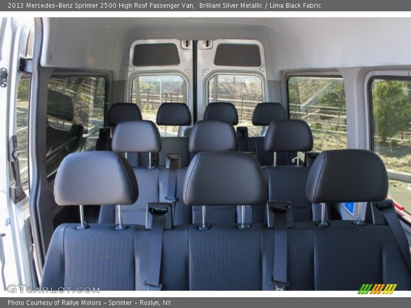 Rear Seat of 2013 Sprinter 2500 High Roof Passenger Van