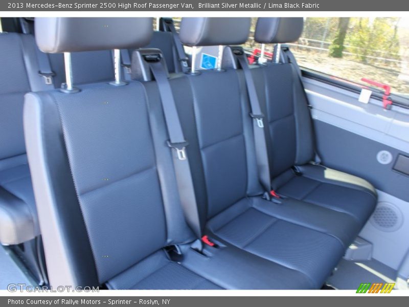 Rear Seat of 2013 Sprinter 2500 High Roof Passenger Van