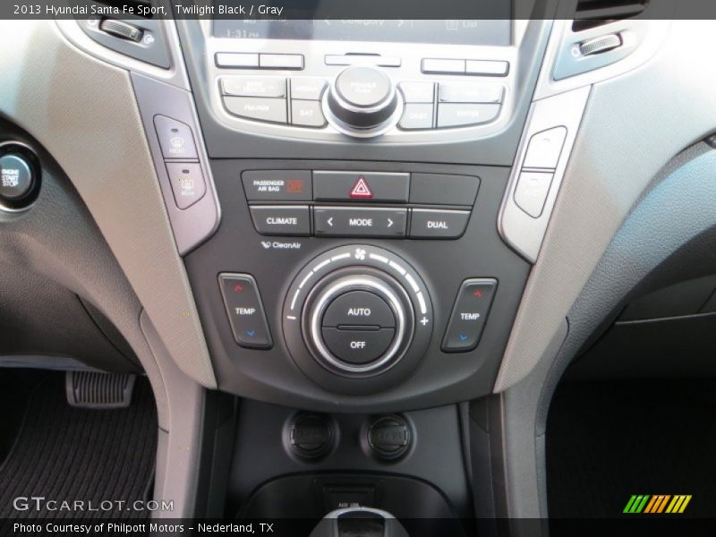 Twilight Black / Gray 2013 Hyundai Santa Fe Sport