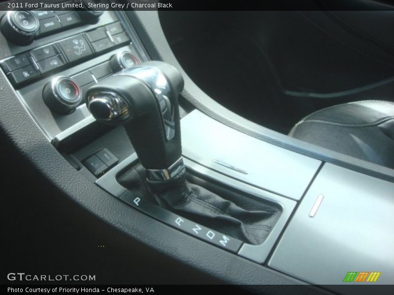 Sterling Grey / Charcoal Black 2011 Ford Taurus Limited