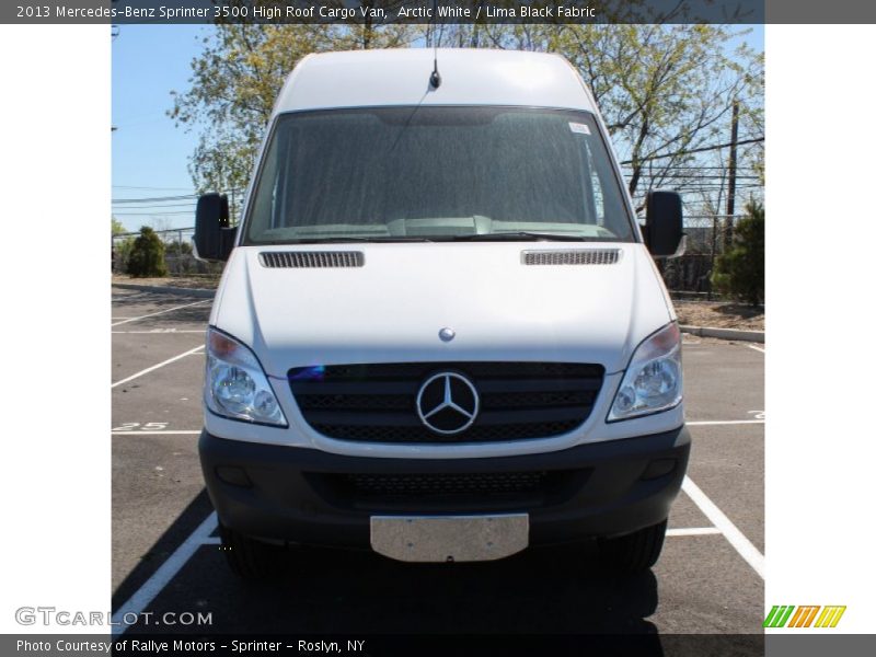 Arctic White / Lima Black Fabric 2013 Mercedes-Benz Sprinter 3500 High Roof Cargo Van
