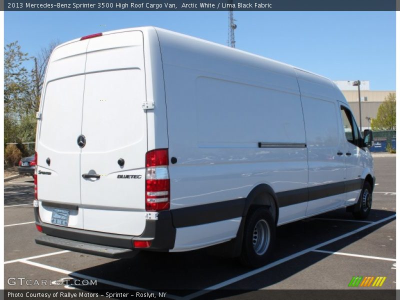 Arctic White / Lima Black Fabric 2013 Mercedes-Benz Sprinter 3500 High Roof Cargo Van