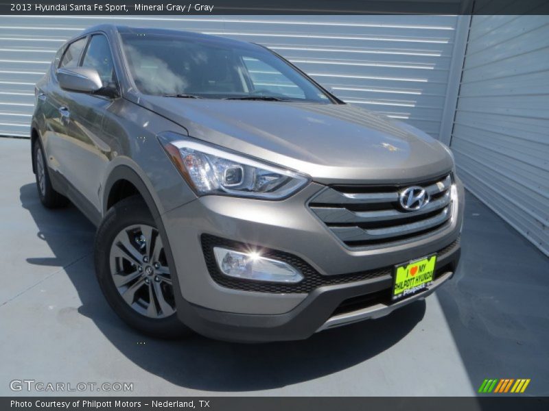 Mineral Gray / Gray 2013 Hyundai Santa Fe Sport