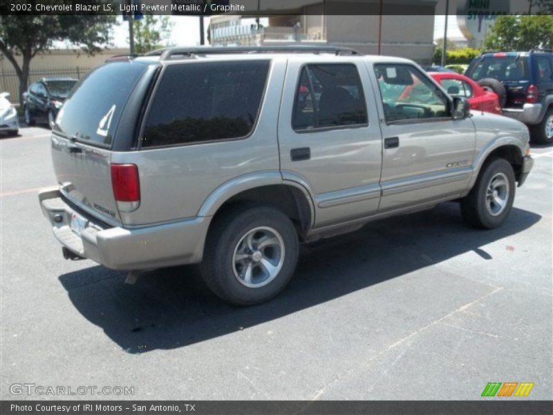 Light Pewter Metallic / Graphite 2002 Chevrolet Blazer LS