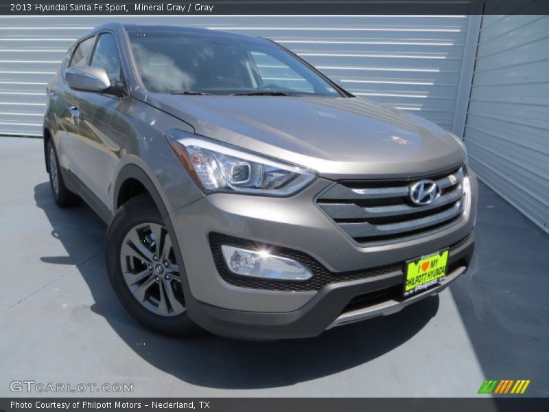 Mineral Gray / Gray 2013 Hyundai Santa Fe Sport