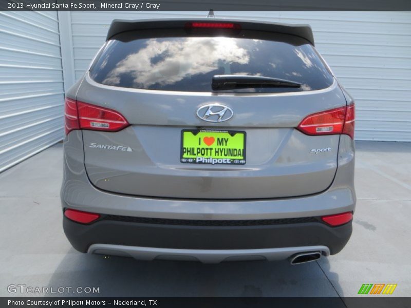 Mineral Gray / Gray 2013 Hyundai Santa Fe Sport