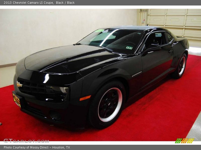 Black / Black 2013 Chevrolet Camaro LS Coupe