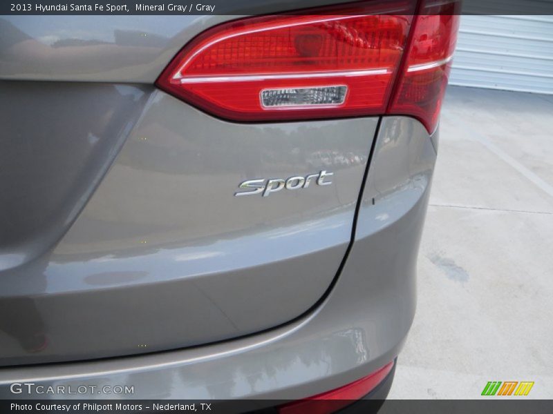 Mineral Gray / Gray 2013 Hyundai Santa Fe Sport