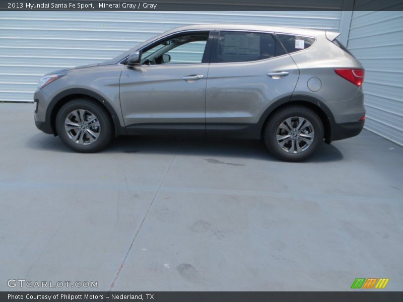 Mineral Gray / Gray 2013 Hyundai Santa Fe Sport