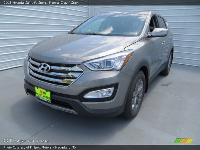 Mineral Gray / Gray 2013 Hyundai Santa Fe Sport