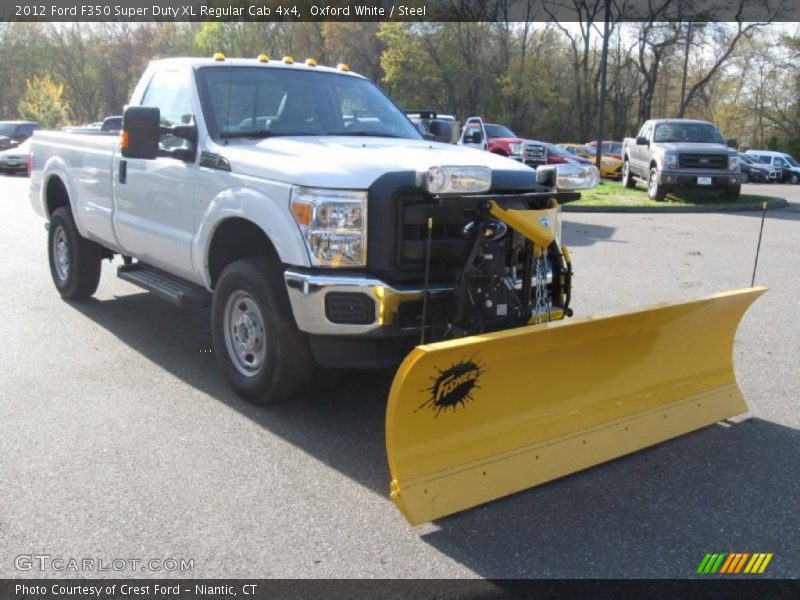 Oxford White / Steel 2012 Ford F350 Super Duty XL Regular Cab 4x4
