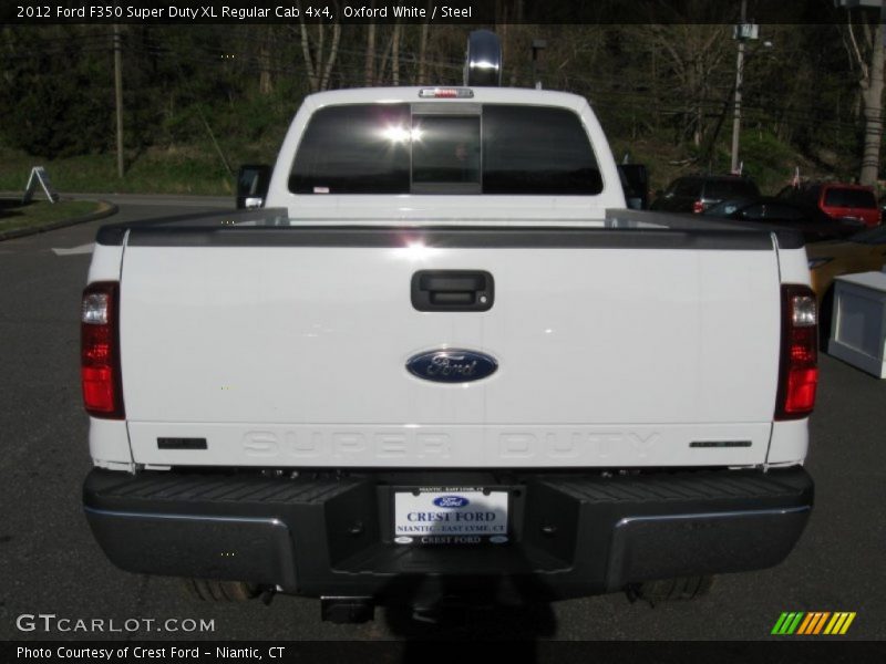 Oxford White / Steel 2012 Ford F350 Super Duty XL Regular Cab 4x4
