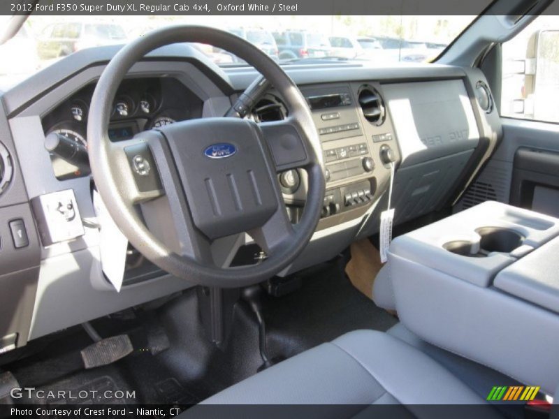 Oxford White / Steel 2012 Ford F350 Super Duty XL Regular Cab 4x4