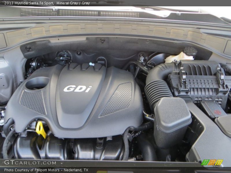 Mineral Gray / Gray 2013 Hyundai Santa Fe Sport