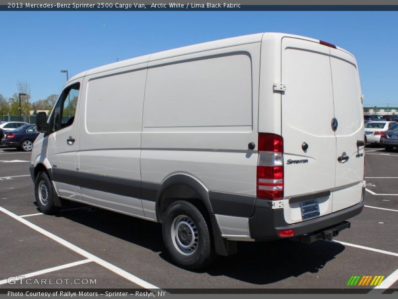 Arctic White / Lima Black Fabric 2013 Mercedes-Benz Sprinter 2500 Cargo Van