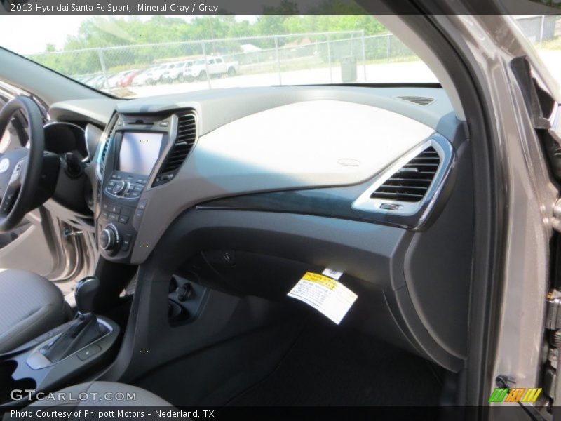 Mineral Gray / Gray 2013 Hyundai Santa Fe Sport