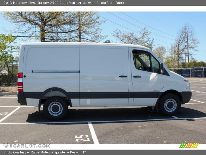 Arctic White / Lima Black Fabric 2013 Mercedes-Benz Sprinter 2500 Cargo Van