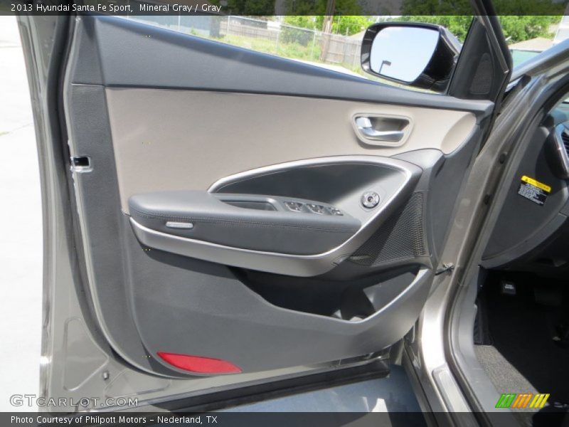 Mineral Gray / Gray 2013 Hyundai Santa Fe Sport