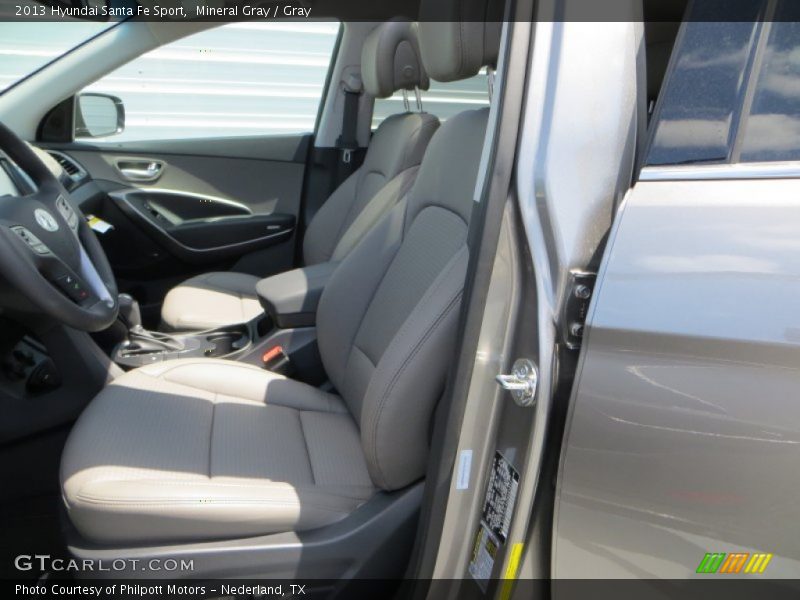 Mineral Gray / Gray 2013 Hyundai Santa Fe Sport
