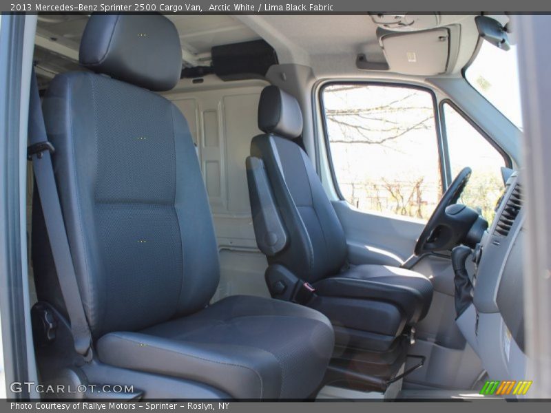 Arctic White / Lima Black Fabric 2013 Mercedes-Benz Sprinter 2500 Cargo Van