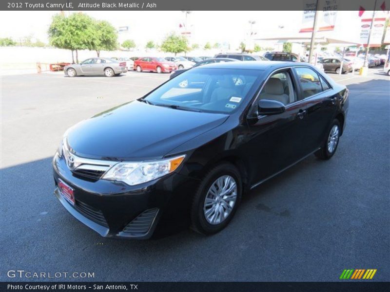 Attitude Black Metallic / Ash 2012 Toyota Camry LE
