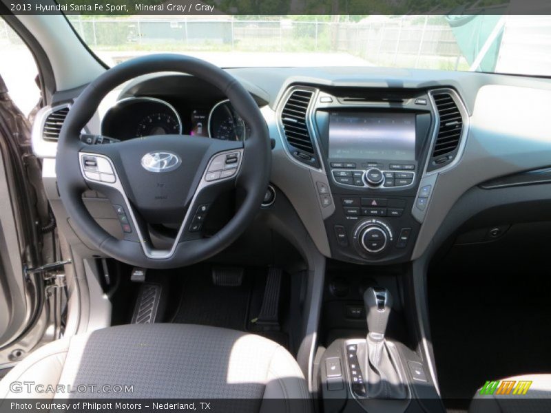 Mineral Gray / Gray 2013 Hyundai Santa Fe Sport