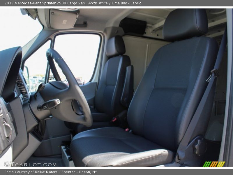 Arctic White / Lima Black Fabric 2013 Mercedes-Benz Sprinter 2500 Cargo Van