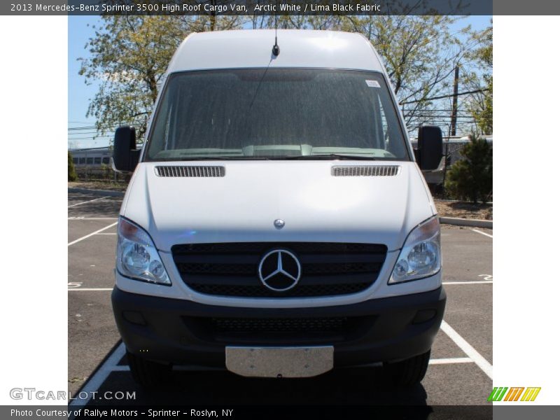 Arctic White / Lima Black Fabric 2013 Mercedes-Benz Sprinter 3500 High Roof Cargo Van