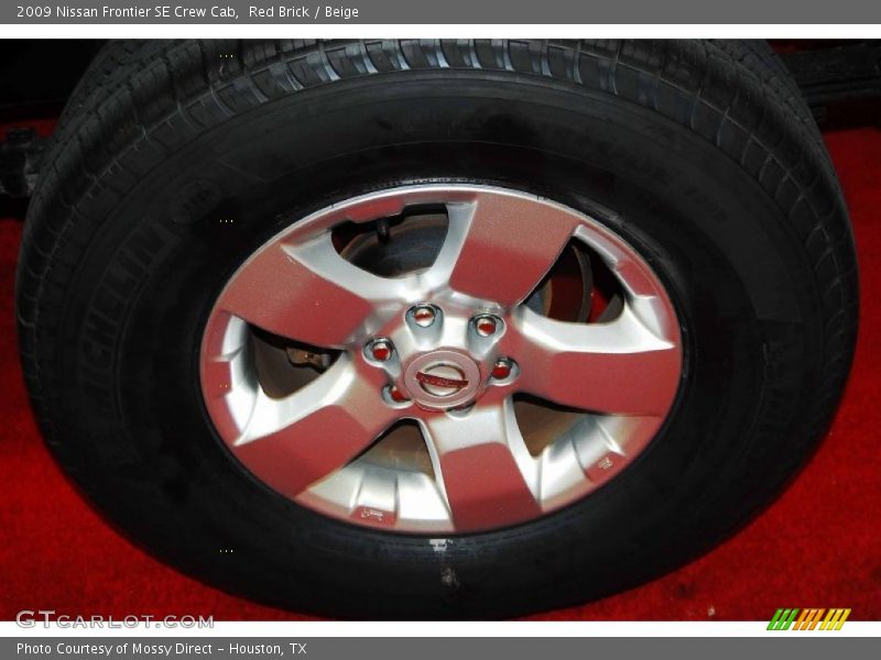 Red Brick / Beige 2009 Nissan Frontier SE Crew Cab