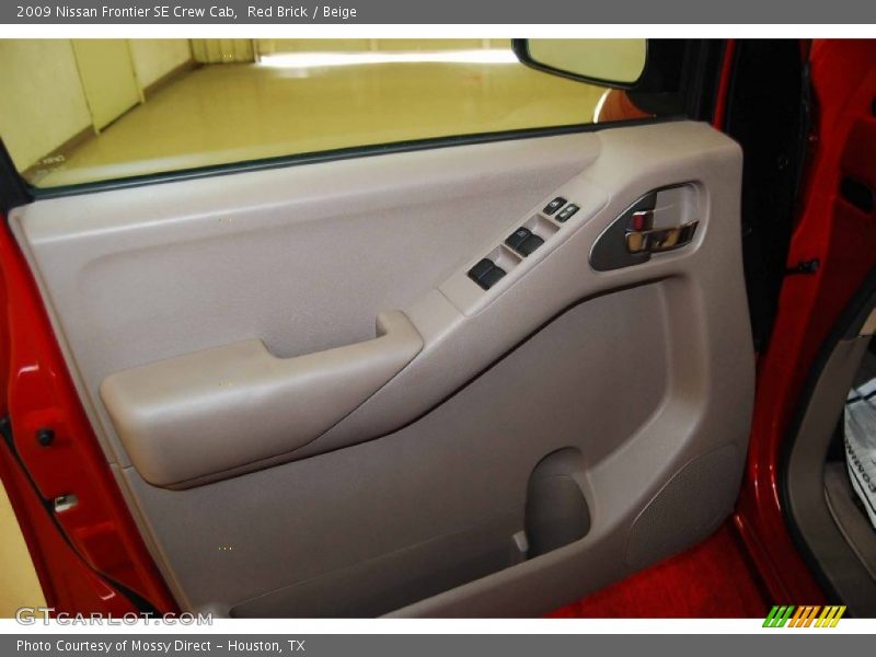 Red Brick / Beige 2009 Nissan Frontier SE Crew Cab